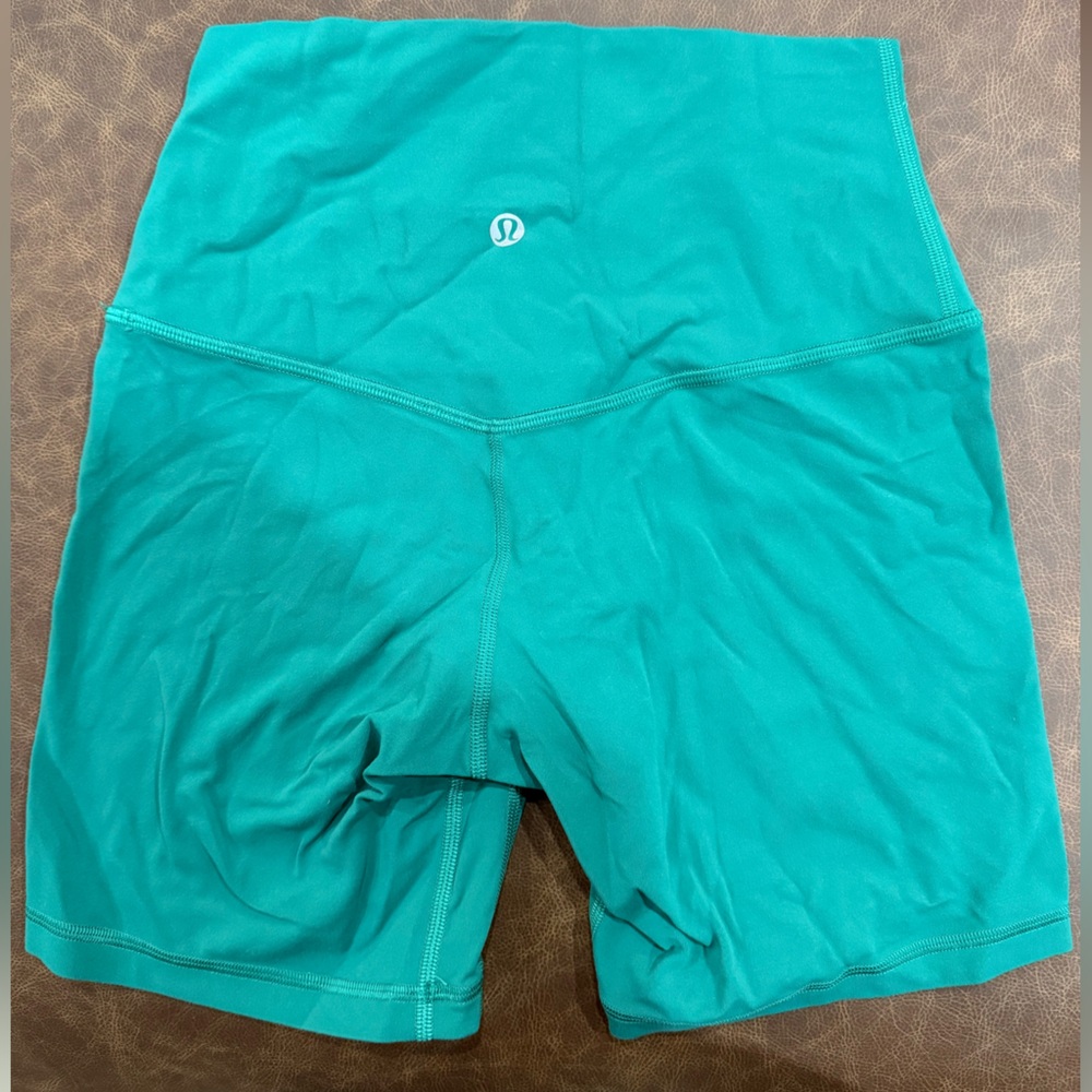 Lululemon teal shorts